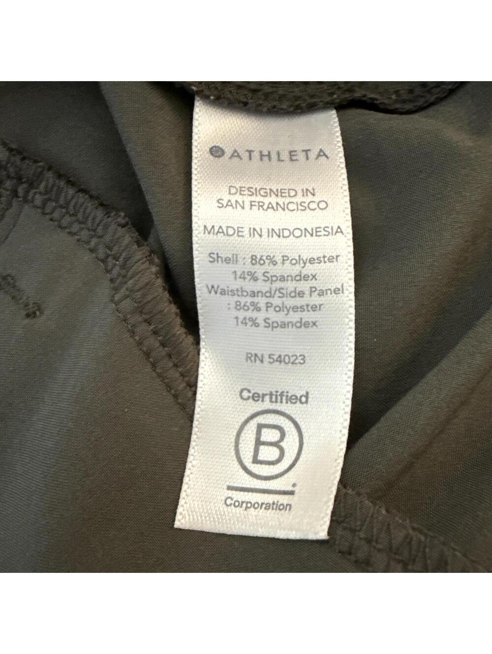 Lot 2 Athleta Pants Women's 4 Brooklyn Ankle Stretch Comfort Casual Lightweight - Picture 11 of 11